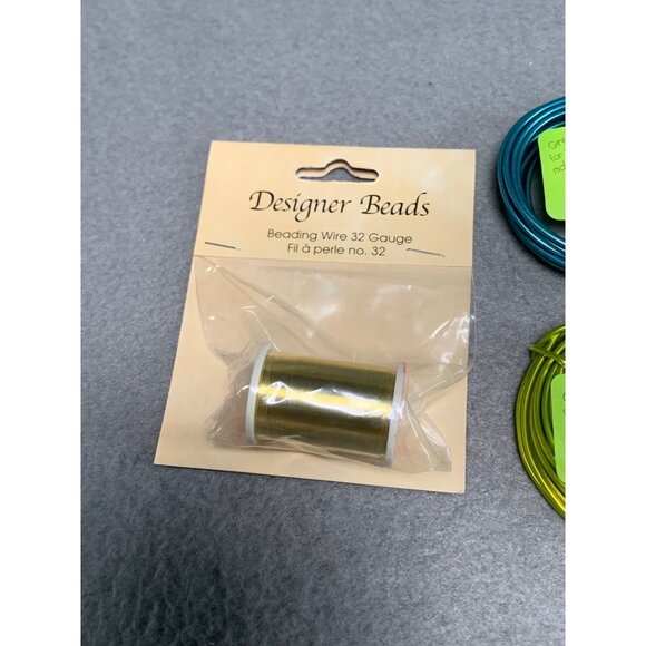 Assorted Jewelry Wire Set - Fun Wire & Tiger Tail - 18-32 Gauge - 9-15 Feet Each - Picture 7 of 10